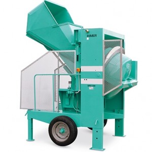 Bétonnière IMER BRO 500 Cuve basculante 25km/h 3,9 cv