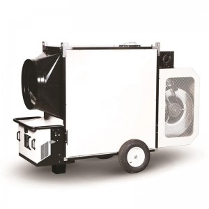 Chauffage air pulsé avec brûleur fuel TITAN 190