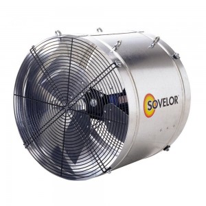 Brasseur d'air hélicoïde à suspendre V470 5.000 m³/h