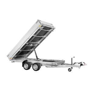 Remorque Benne K3 356 184 3500 2E 356X184X30 PTC3500 Avec Pompe Electrique