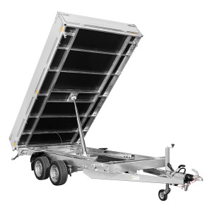 Remorque Benne K3 406 204 3500 2E 406X204X30 PTC3500 Avec Pompe Electrique