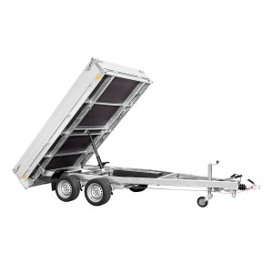 Remorque Benne K1 306 184 2700 2E 306X184X30 PTC2700 Avec Pompe Electrique