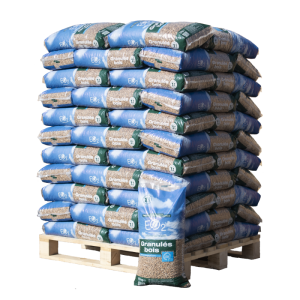 Pellets Granulés de Bois / La pellette 66 sacs de 15kg