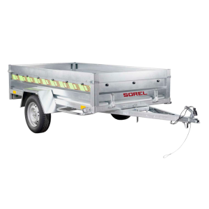 Remorque R250 236X129X40 PTC 750Kg