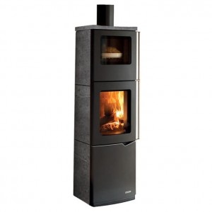 Poêle à bois Palazzetti EVA S 8kW Avec Four Pierre ollaire
