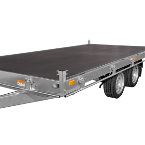 Remorque Transporteur Basculante avec Pont d'Accès TP 406 204 2700 2K 406X204X11 2700KG