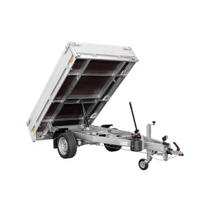 Remorque Benne K1 256 150 1500 1E 256X150X30 PTC1500 Avec Pompe Electrique