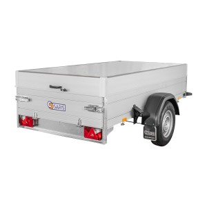 Remorque MC25513313501C  255X133X40 PTC 1350Kg Avec Capot Couvercle