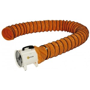 Ventilateur Extracteur d'air Mobile V300 3.900 m³/h Avec Gaine 12 Mètres