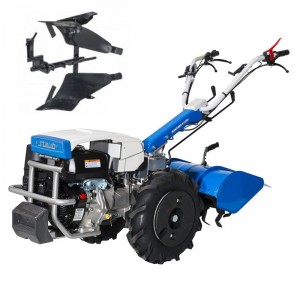 Motoculteur Staub RANCHER K1050S Joker 10cv Essence avec fraise 70cm et brabant et attelage