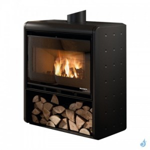Poêle à bois Palazzetti ASIA 9KW avec Ventilation Air Chaud Frontale