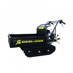 Transporteur à chenilles Brouette à Moteur Roques et Lecoeur RL5350 H Plateau