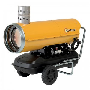 Canon à air chaud "combustion indirecte" HPV 55